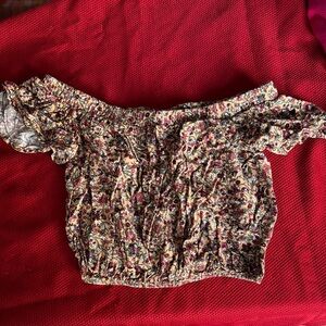 Floral Off-Shoulder Top